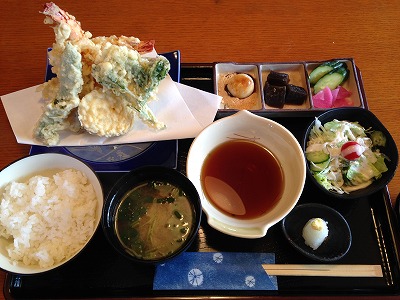 天麩羅定食　1200円