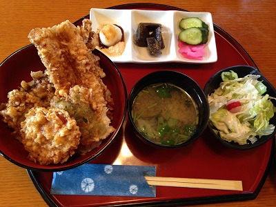 穴子天丼　1100円