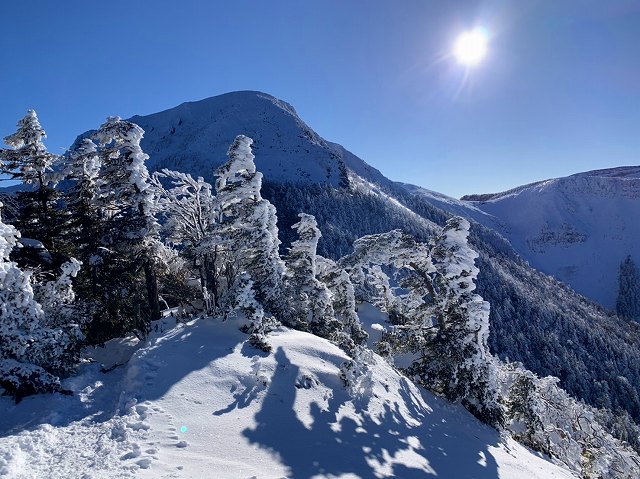 冬の八ヶ岳